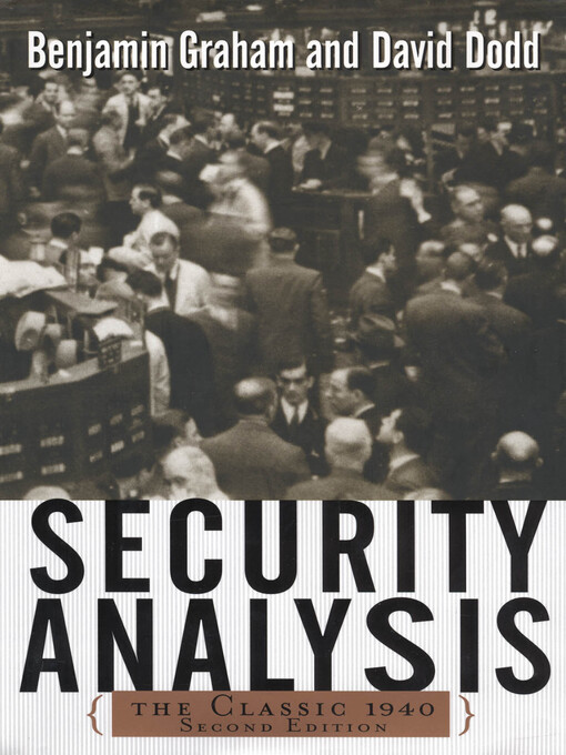 Title details for Security Analysis by Benjamin Graham - Available